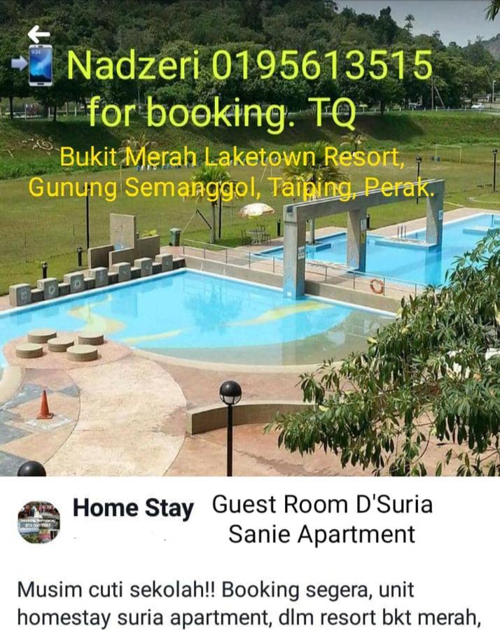 Sanie Guest Room Suria A' Apartment, Bukit Merah Laketown Resort Kampong Kubu Gajah  Buitenkant foto